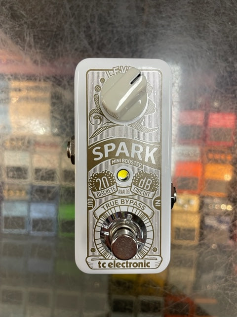 TC Electronic Spark Mini Booster Pedal - 20dB Clean Boost With PrimeTime Switching