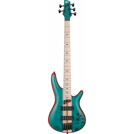Ibanez SR1425BCGL 5 String Electric Bass Guitar Caribbean Green