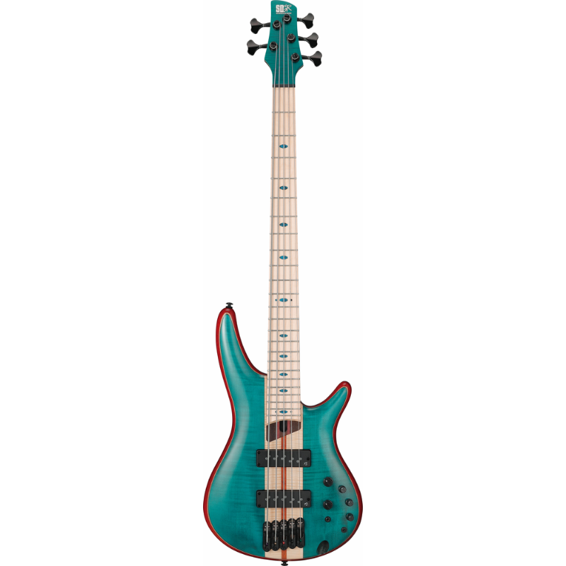 Ibanez SR1425BCGL 5 String Electric Bass Guitar Caribbean Green