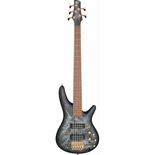 Ibanez SR305EDXBZM 5 String Electric Bass Guitar Black Ice Frozen Matte