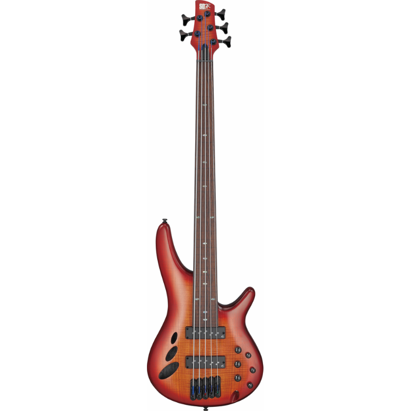 Ibanez SRD905FBTL 5 String Electric Bass Guitar Brown Topaz Burst