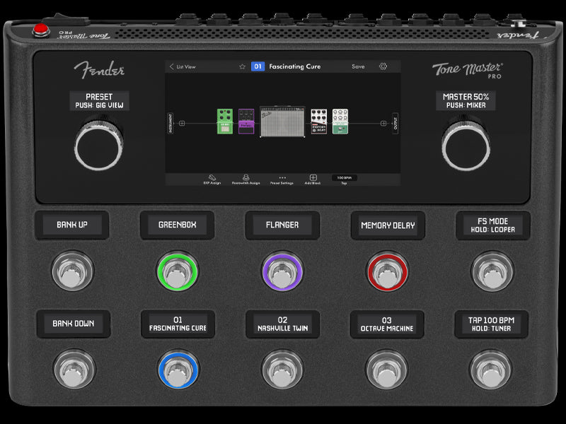 Fender Tone Master Pro Multi-effects Guitar Workstation