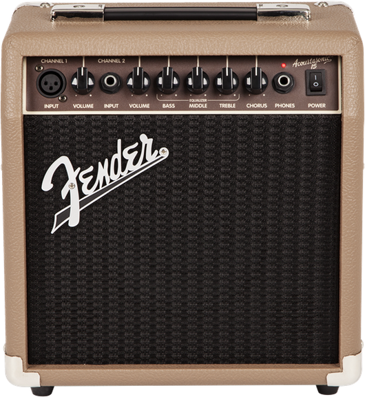 Fender Acoustasonic 15- Acoustic Guitar Amplifier