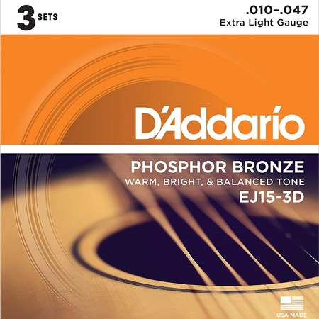 D'Addario EJ15 3D 3 sets 10-47