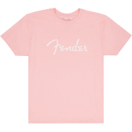 Fender Spaghetti Logo T-Shirt - Shell Pink