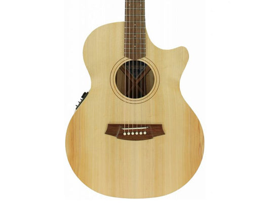 Cole Clark AN1EC-BB Electric Acoustic Guitar She Oak FB - Bunya/Blackwood