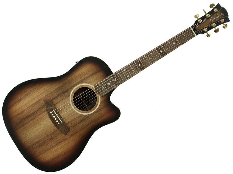 Cole Clark FL2EC-BLBL Electric Acoustic Guitar - Blackwood Sunburst