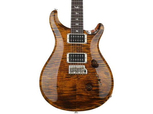 PRS USA Custom 24 Pattern Thin  Neck-Electric Guitar-  Yellow Tiger