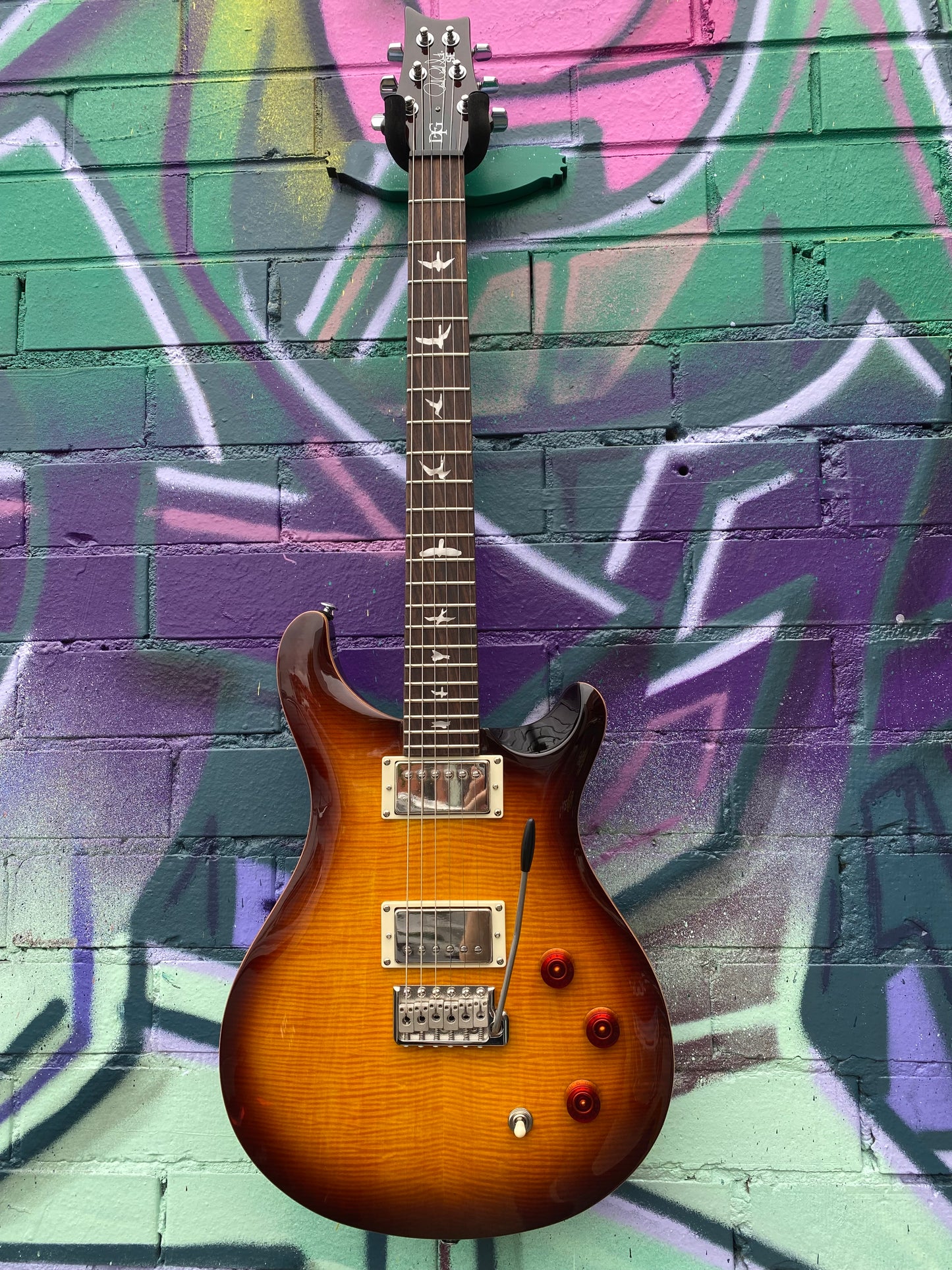 PRS SE DGT McCarty Electric Guitar - Tobacco Sunburst