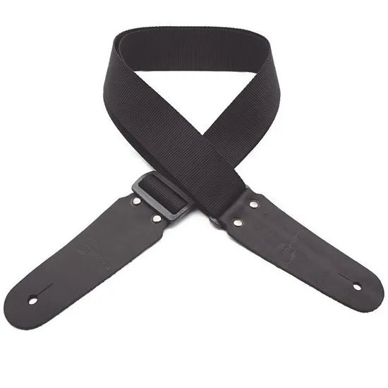 DSL SB-20 Polyweb Guitar Strap - Black