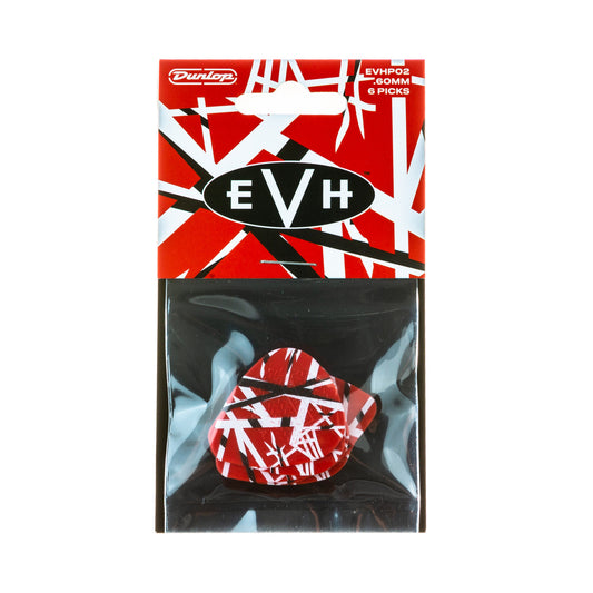Dunlop EVH Frankenstein Pick Pack (6) - Red/White