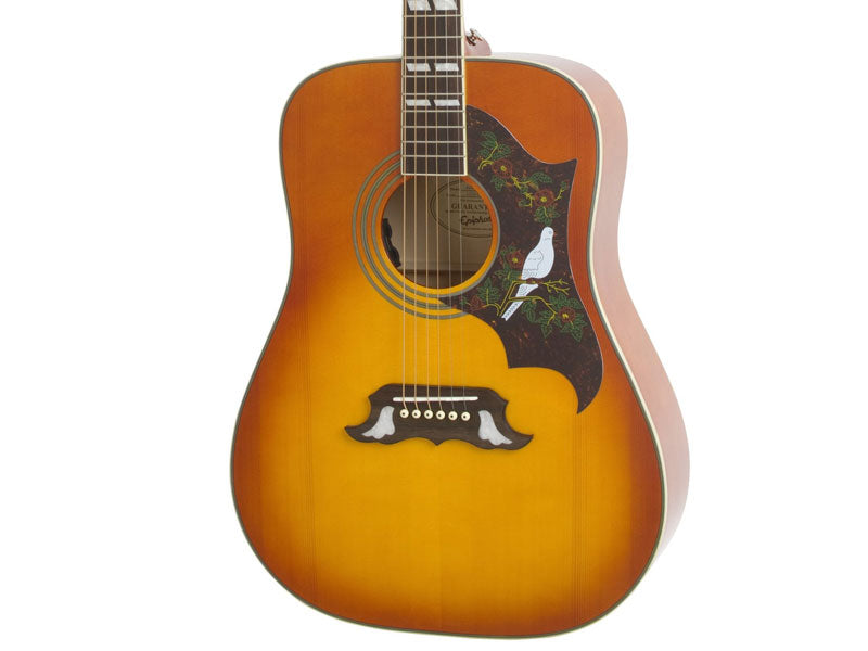 Epiphone Dove Studio Electric Acoustic Guitars - Violinburst