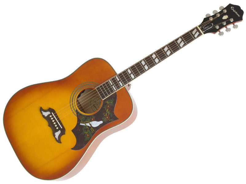 Epiphone Dove Studio Electric Acoustic Guitars - Violinburst