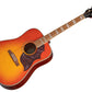 Epiphone Hummingbird Studio Acoustic Electric Guitar - Faded Cherry Burst