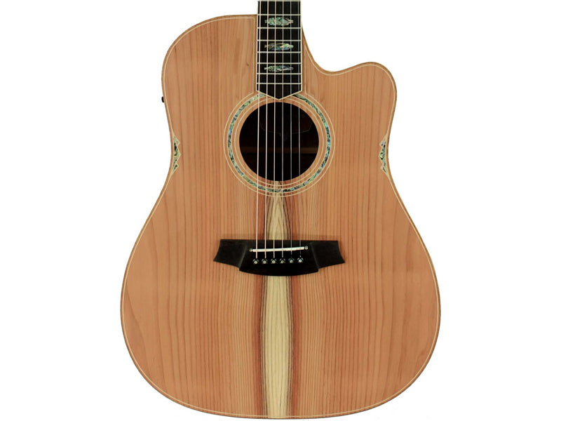 Cole Clark FL3EC-RDBL Electric Acoustic Guitar - Redwood/Blackwood
