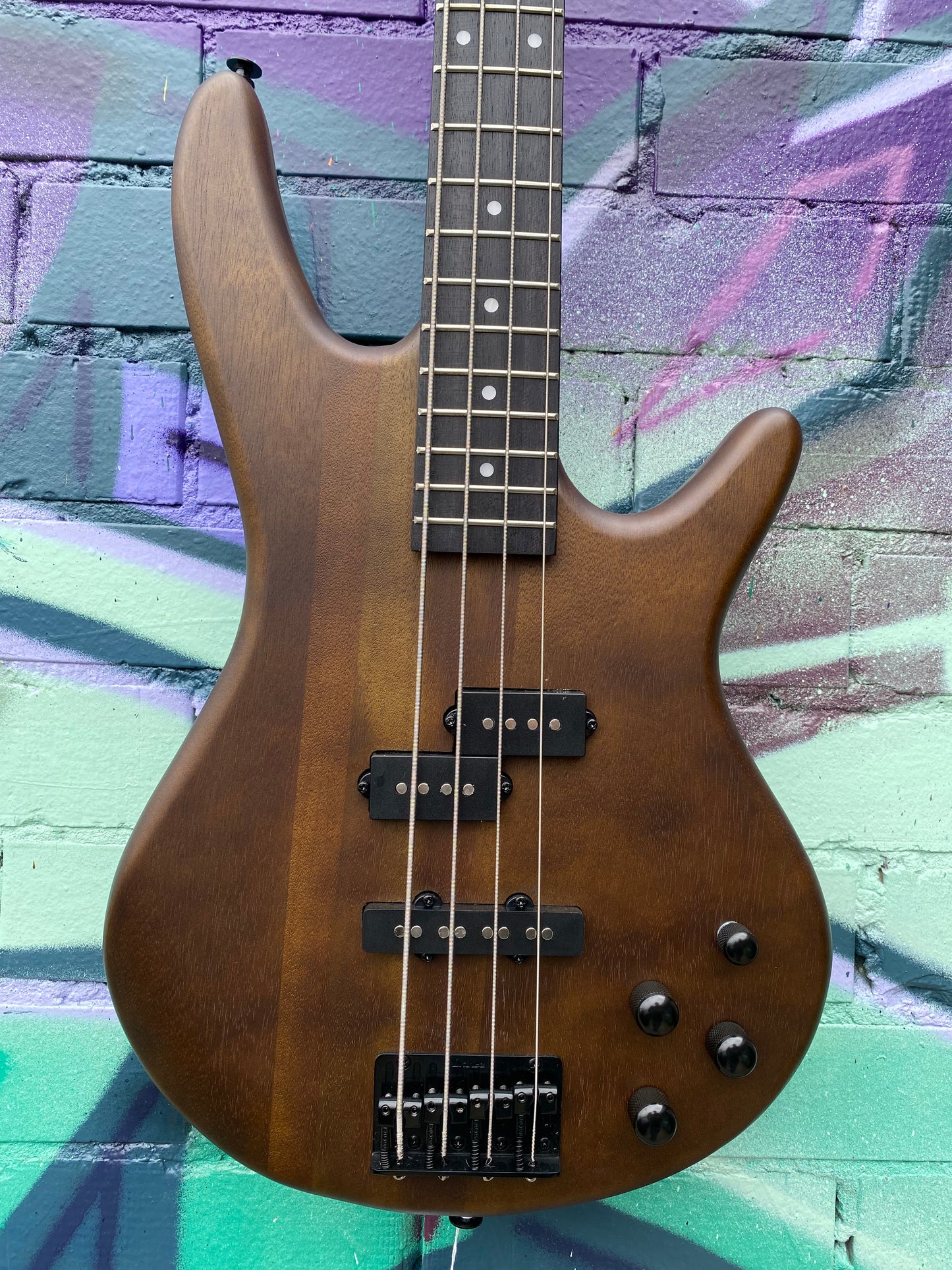 Ibanez SR Gio SR200B Electric Bass - Walnut Flat