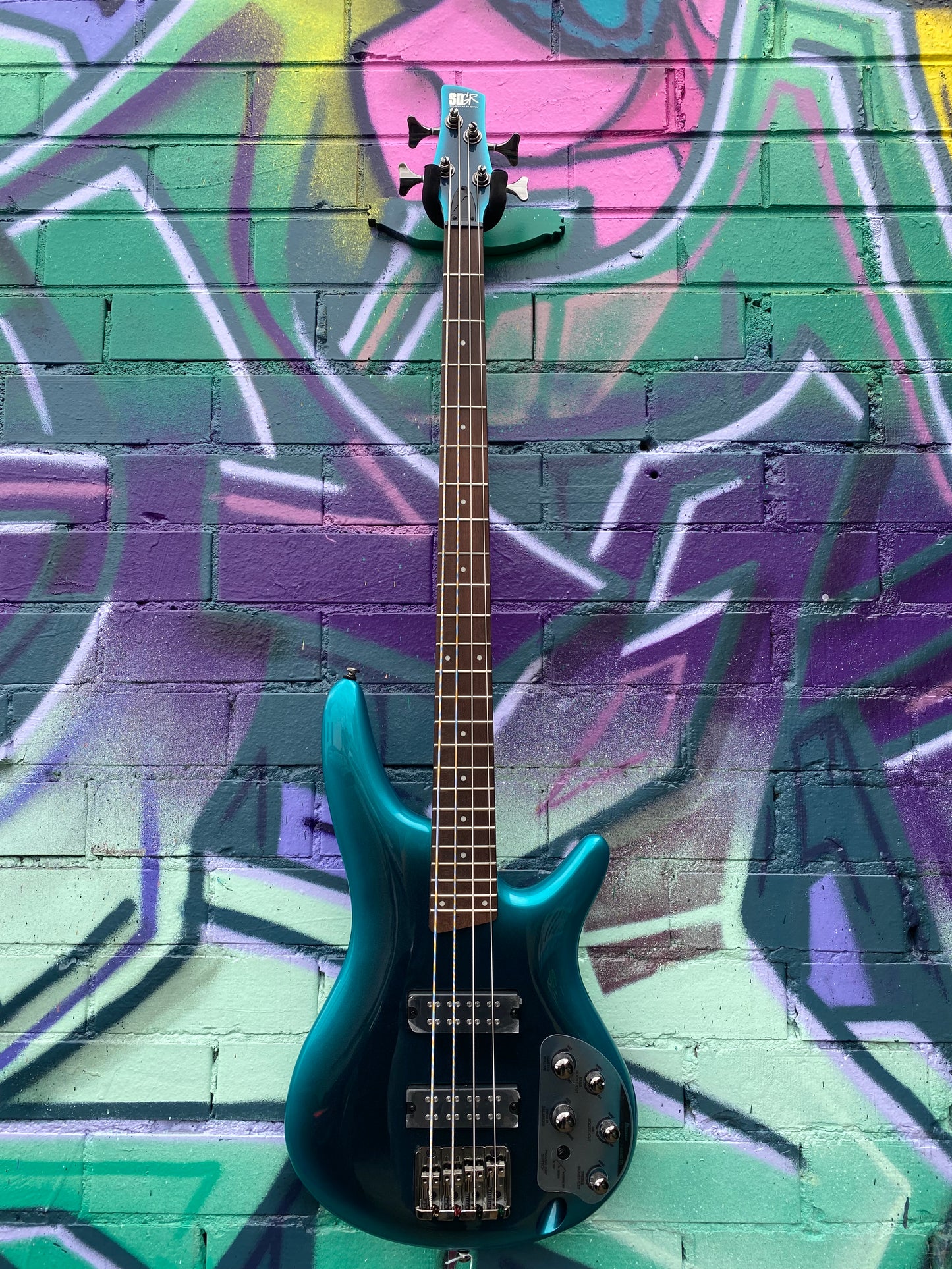 Ibanez SR Standard SR300E Electric Bass - Cerulean Aura Burst