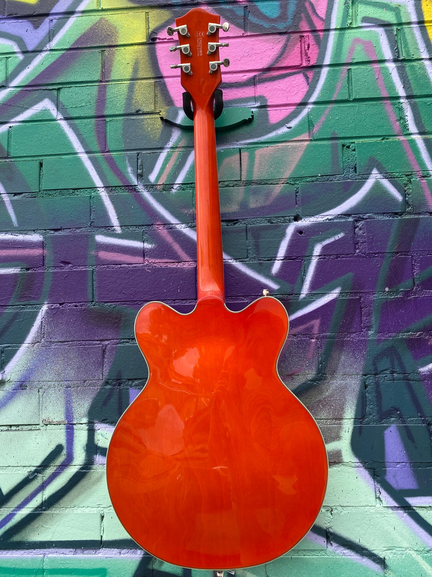 Gretsch G5622T Double Cut with Bigsby Electric Guitar - Orange Stain