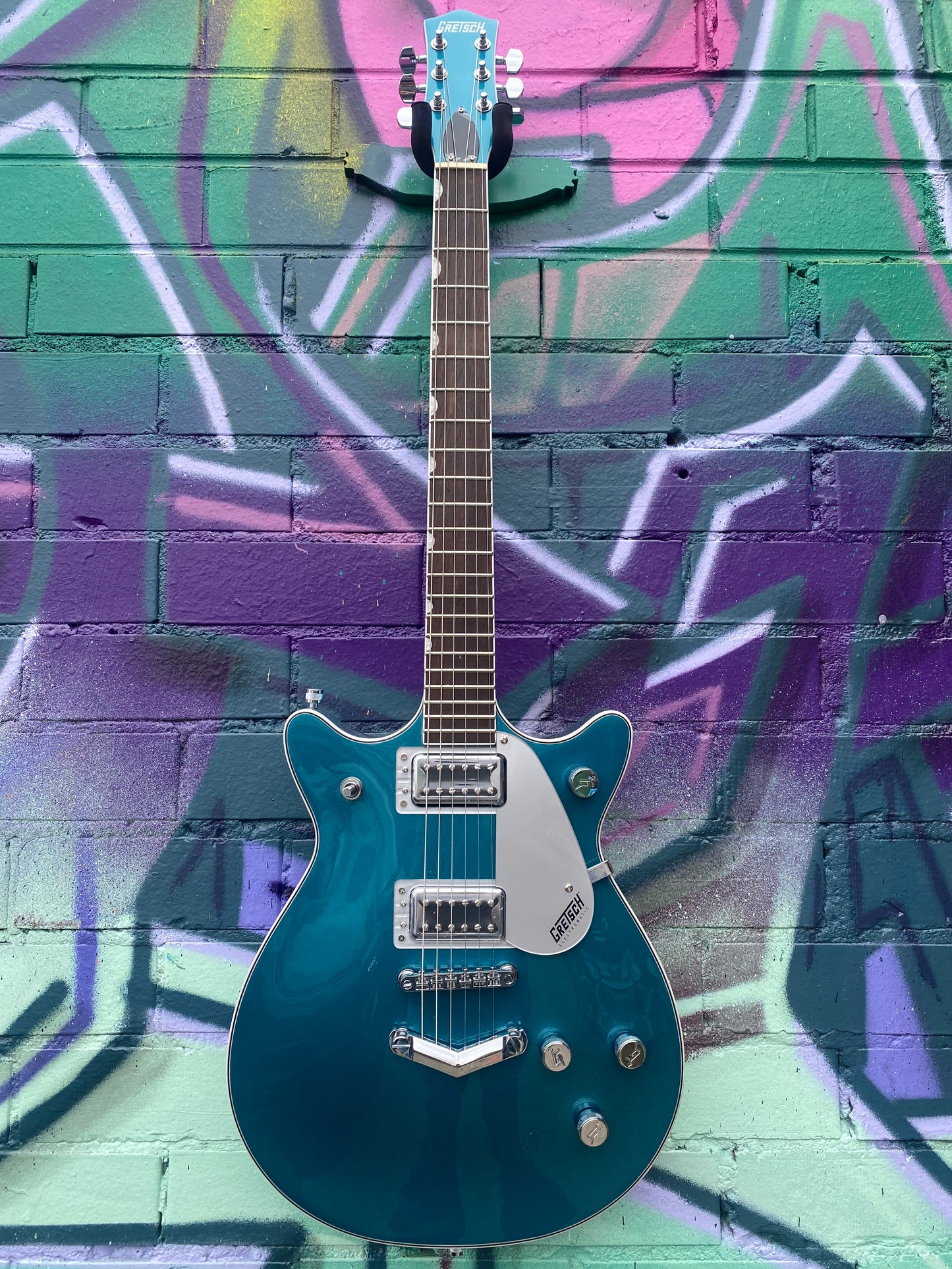 Gretsch G5222 Electromatic Double Jet Electric Guitar - Ocean Turquoise