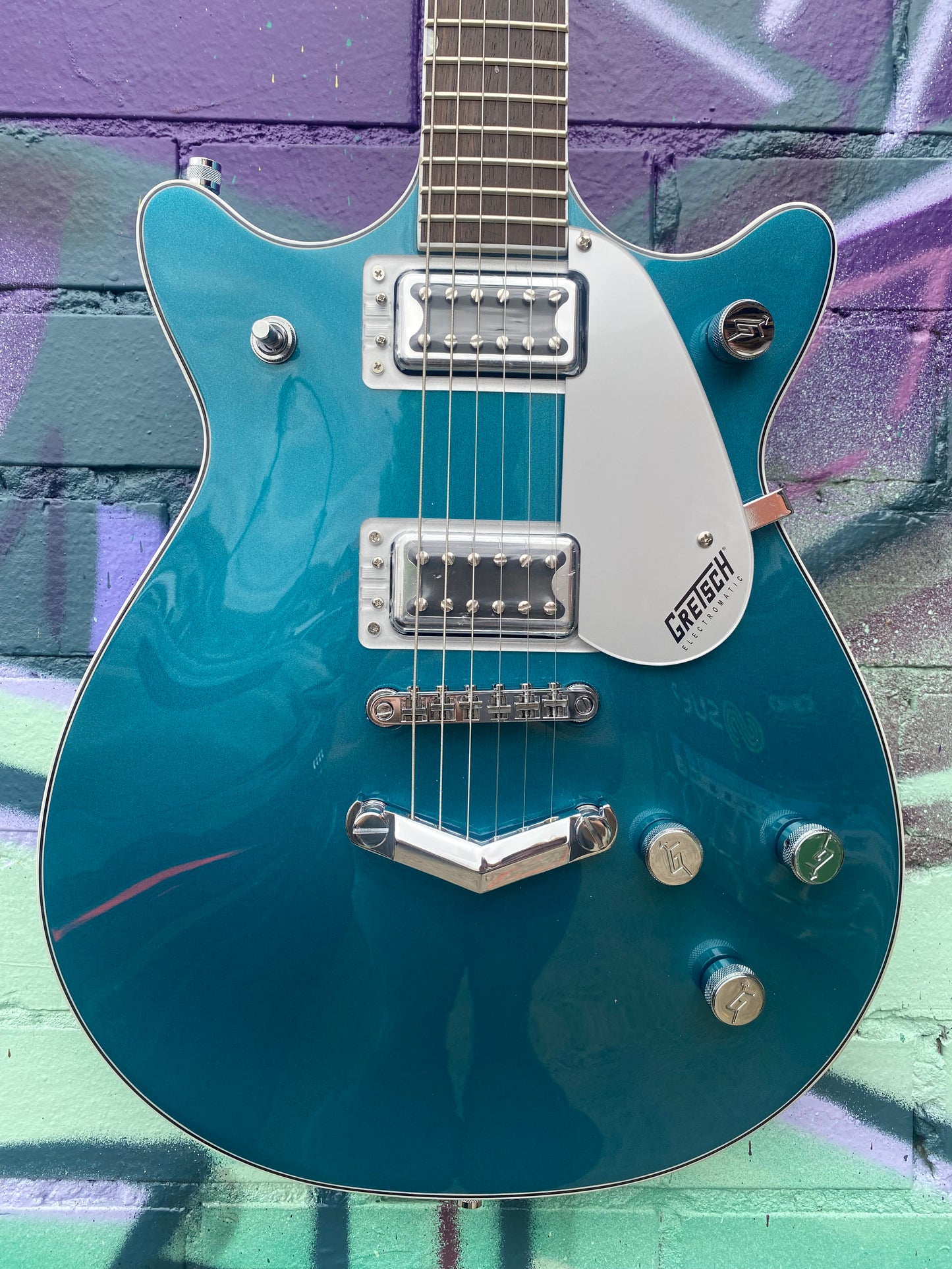 Gretsch G5222 Electromatic Double Jet Electric Guitar - Ocean Turquoise
