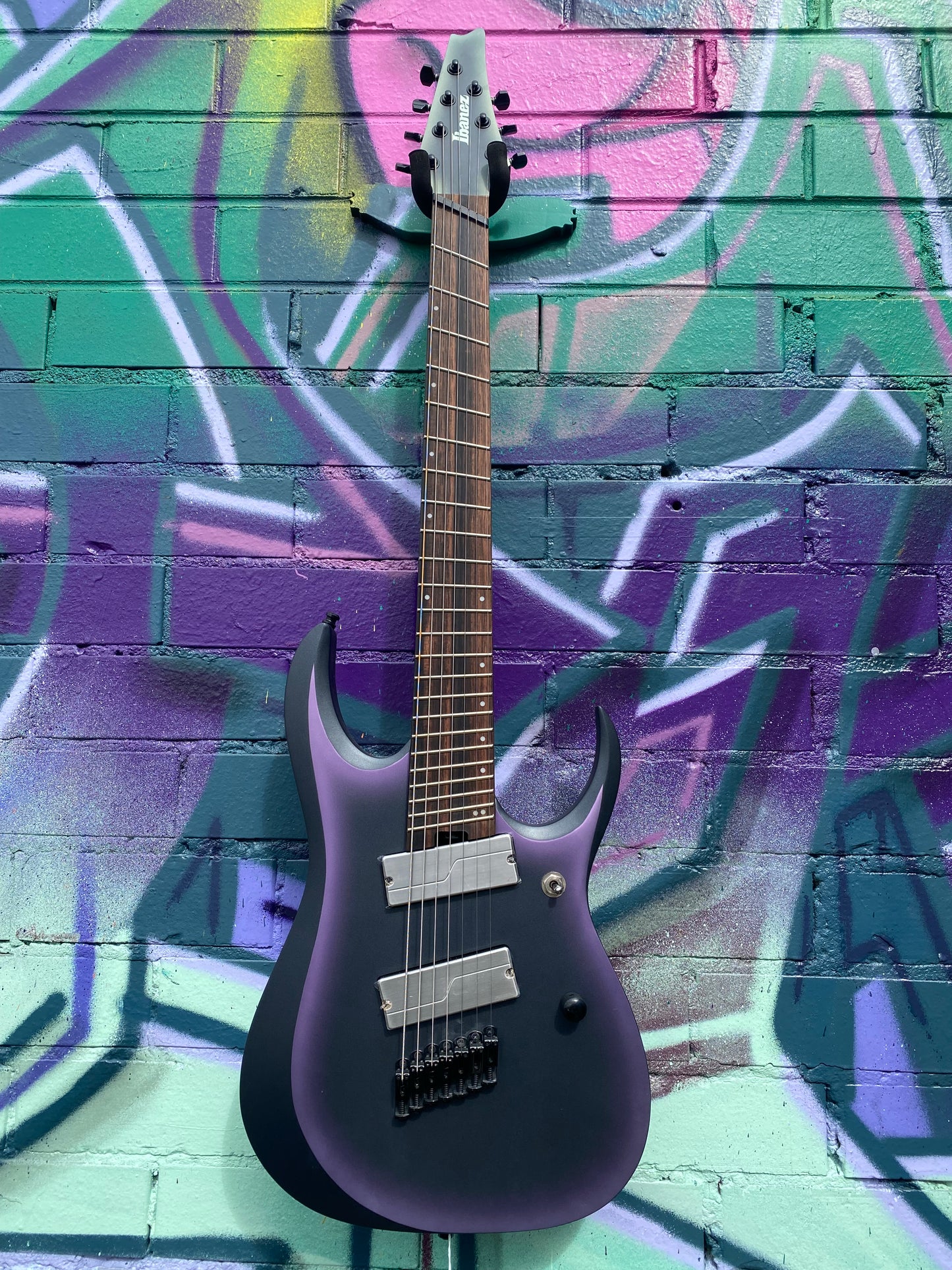 Ibanez Axion Label RGD71ALMS BAM 7-String Electric Guitar - Black Aurora Burst Matte