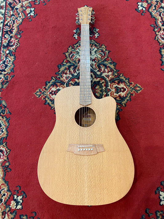 Cole Clark FL1EC-SSO Electric Acoustic Guitar - Silky Oak