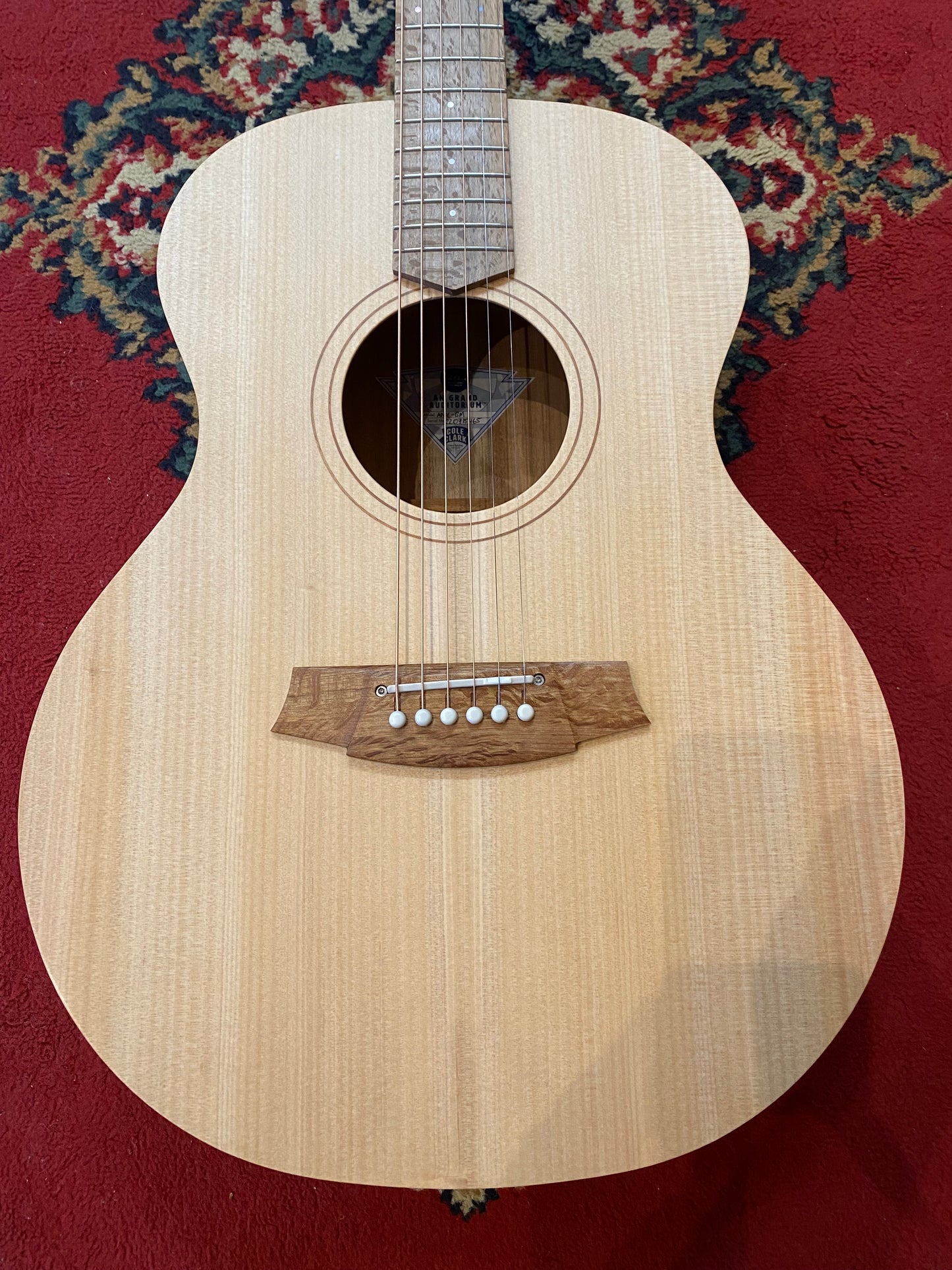 Cole Clark Angel 1 AN1E-BM Electric Acoustic Guitar - Bunya/Maple