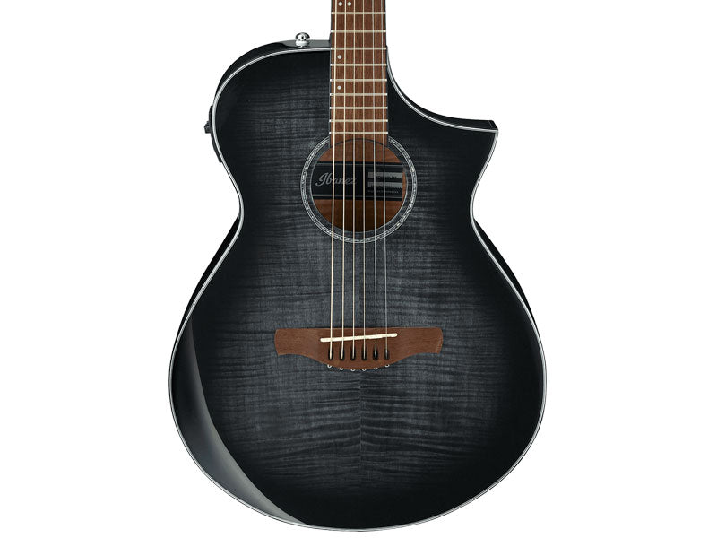 Ibanez AEWC400 TKS Electric AcousticGuitar - Transparent Black Sunburst High Gloss