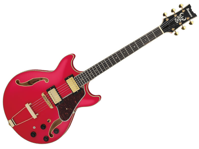 Ibanez AM Artcore Expressionist AMH90 CRF,Electric Guitar - Cherry Red Flat