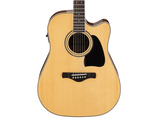 Ibanez AW70ECE NT Acoustic Electric Guitar with Cutaway - Natural