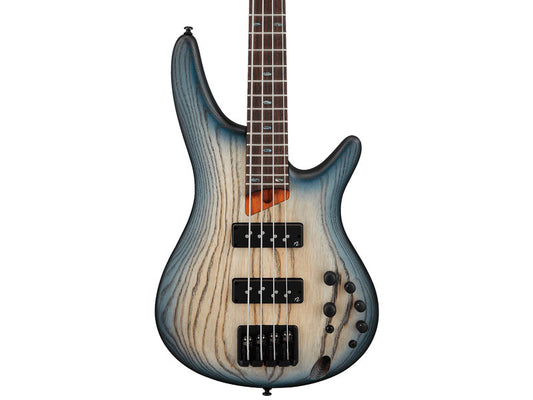 Ibanez SR Standard SR600E Electric Bass - Cosmic Blue Starburst Flat