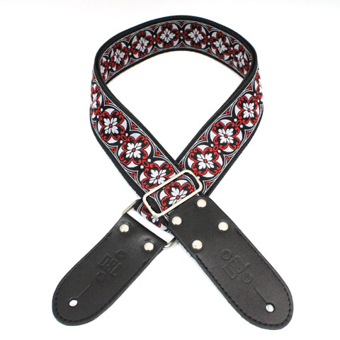 DSL Jacquard Weaving Guitar Strap - Redhouse