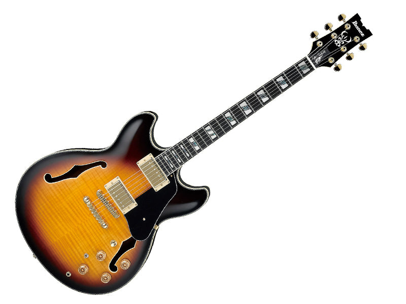 Ibanez John Scofield Signature JSM10-VYS Electric Guitar - Vintage Yellow Sunburst