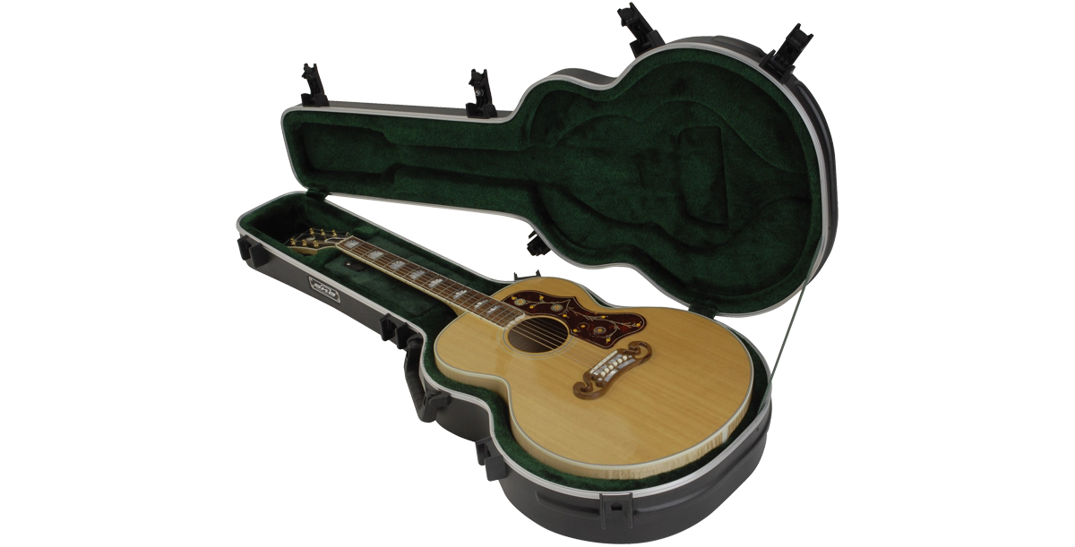 SKB Jumbo Acoustic Deluxe Guitar Case