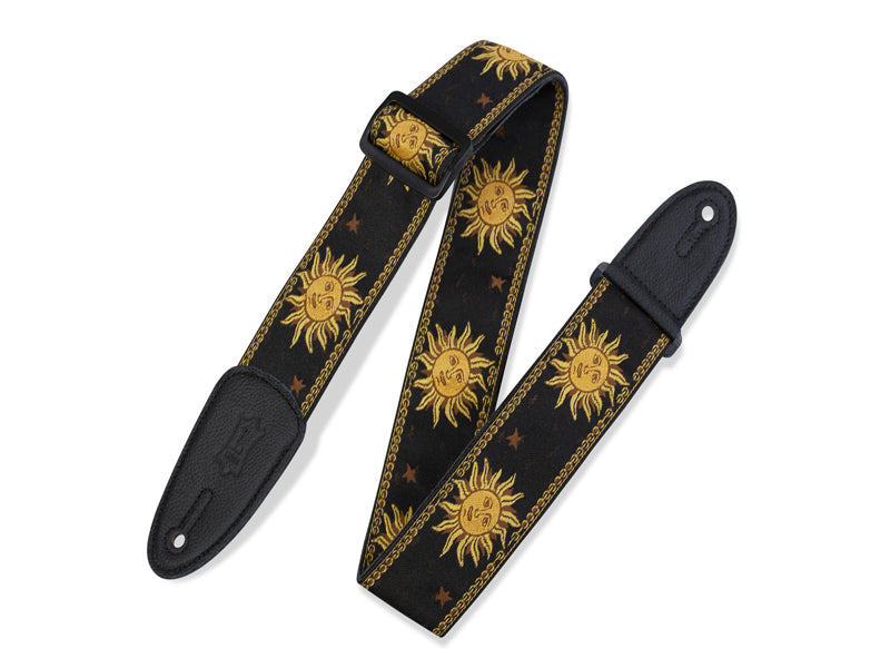 Levy's Guitar Strap – MPJG-SUN-BLK
