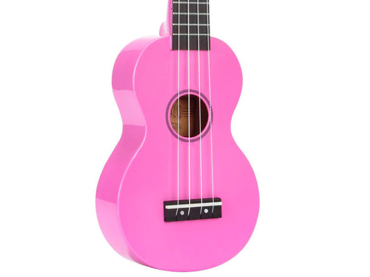 Mahalo Rainbow Series Soprano Ukulele - Pink