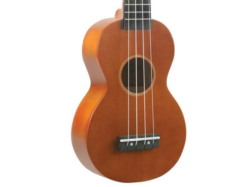 Mahalo Rainbow Series Soprano Ukulele - Transparent Brown