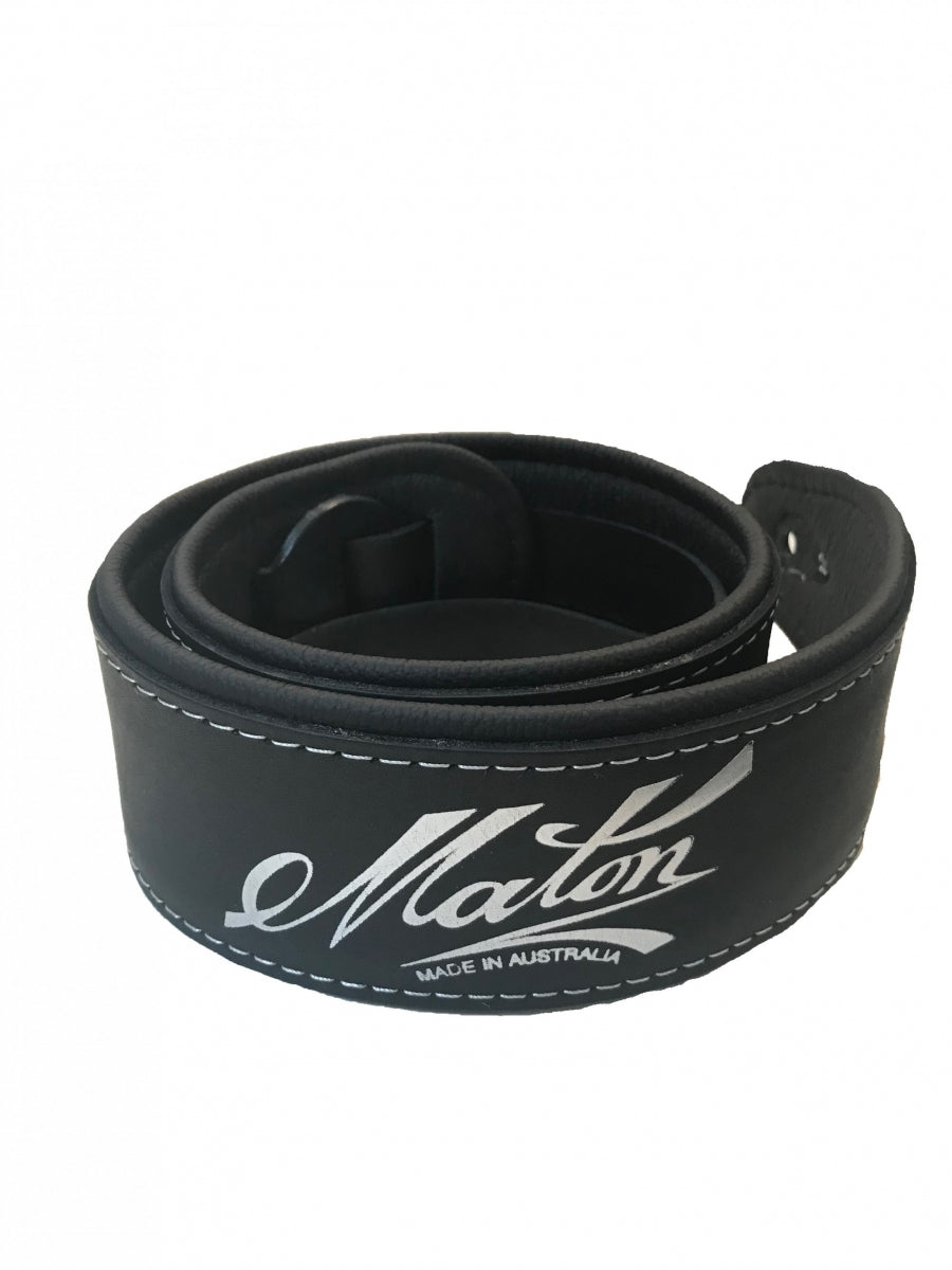 Maton Black Leather Strap