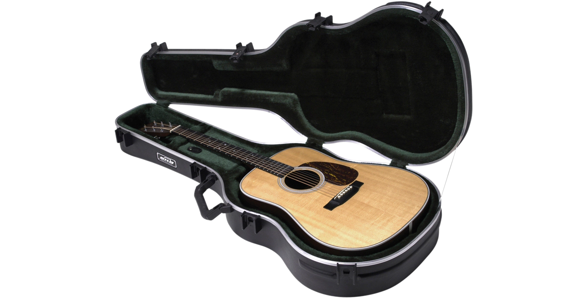 SKB Deluxe Acoustic Dreadnaught Case with TSA latches