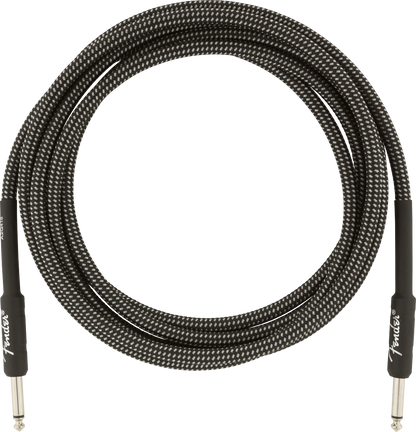 Fender Professional Series Instrument Cables - Gray Tweed (10ft)