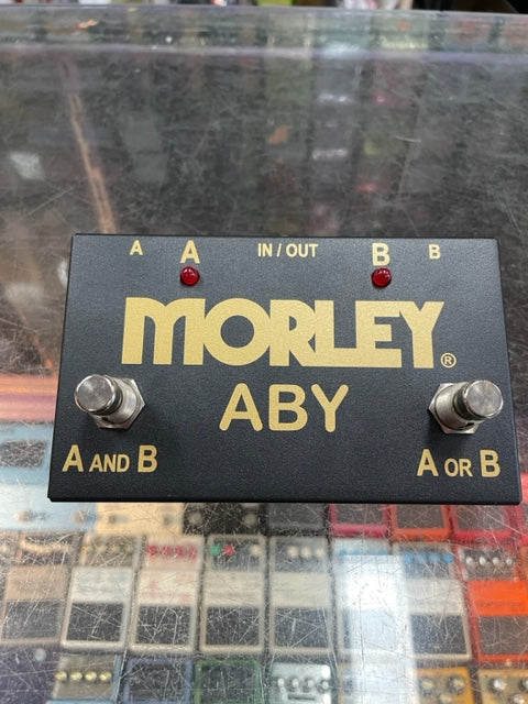 Morley Gold series ABY- Selector / Combiner Switch Pedal