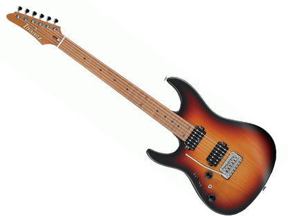 Ibanez AZ2402L, Left Handed Electric Guitar- Tri-fade Burst Flat