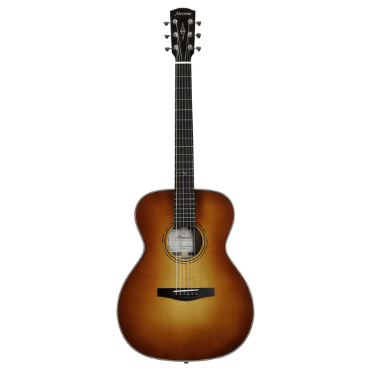 Alvarez LF70e Laureate Folk Electric Acoustic Guitar - Herringbone Sunset