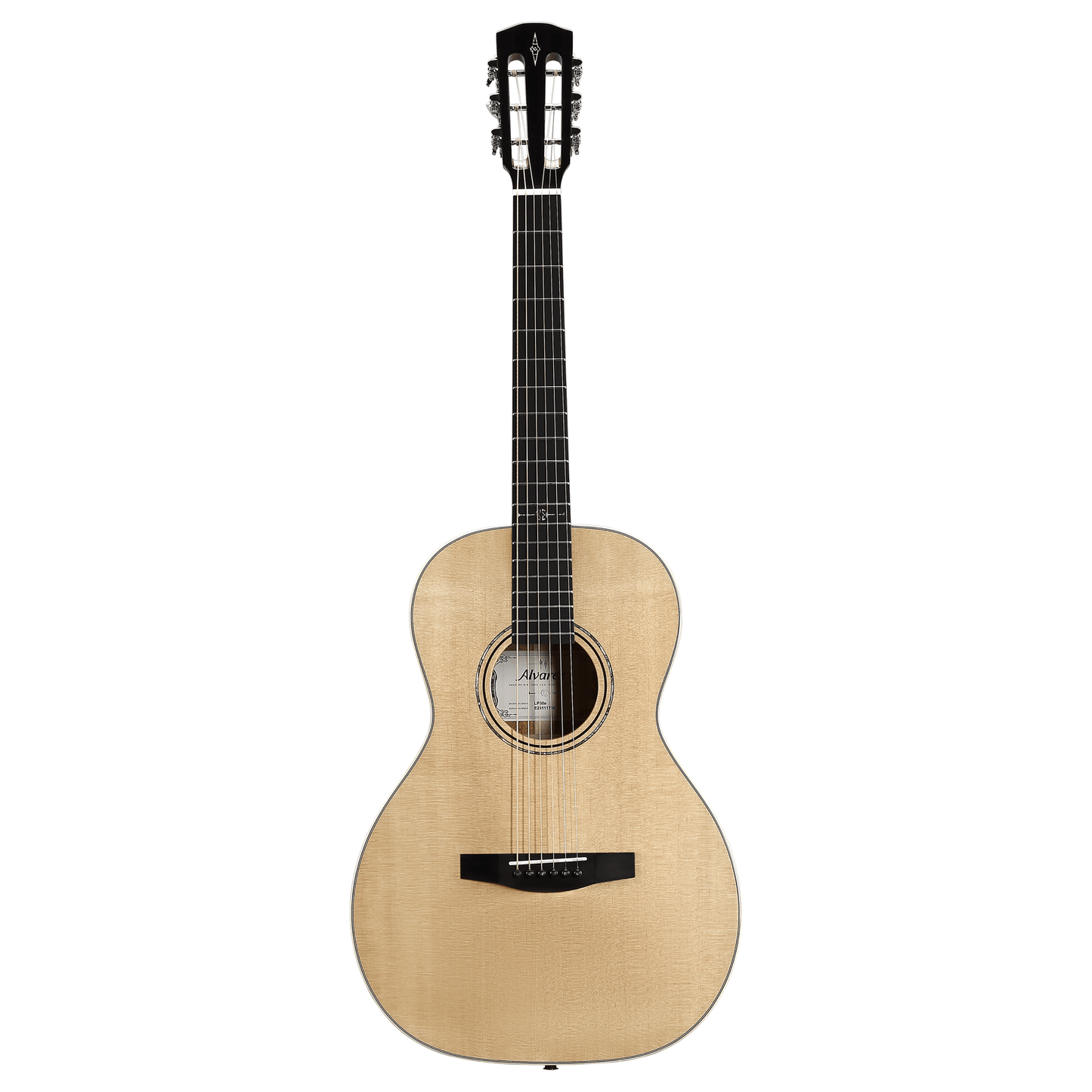 Alvarez LP60e Laureate Parlor Electric Acoustic  Guitar - Natural Gloss