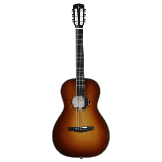 Alvarez LP70e Laureate Folk Electric Acoustic Guitar -  Herringbone Sunset