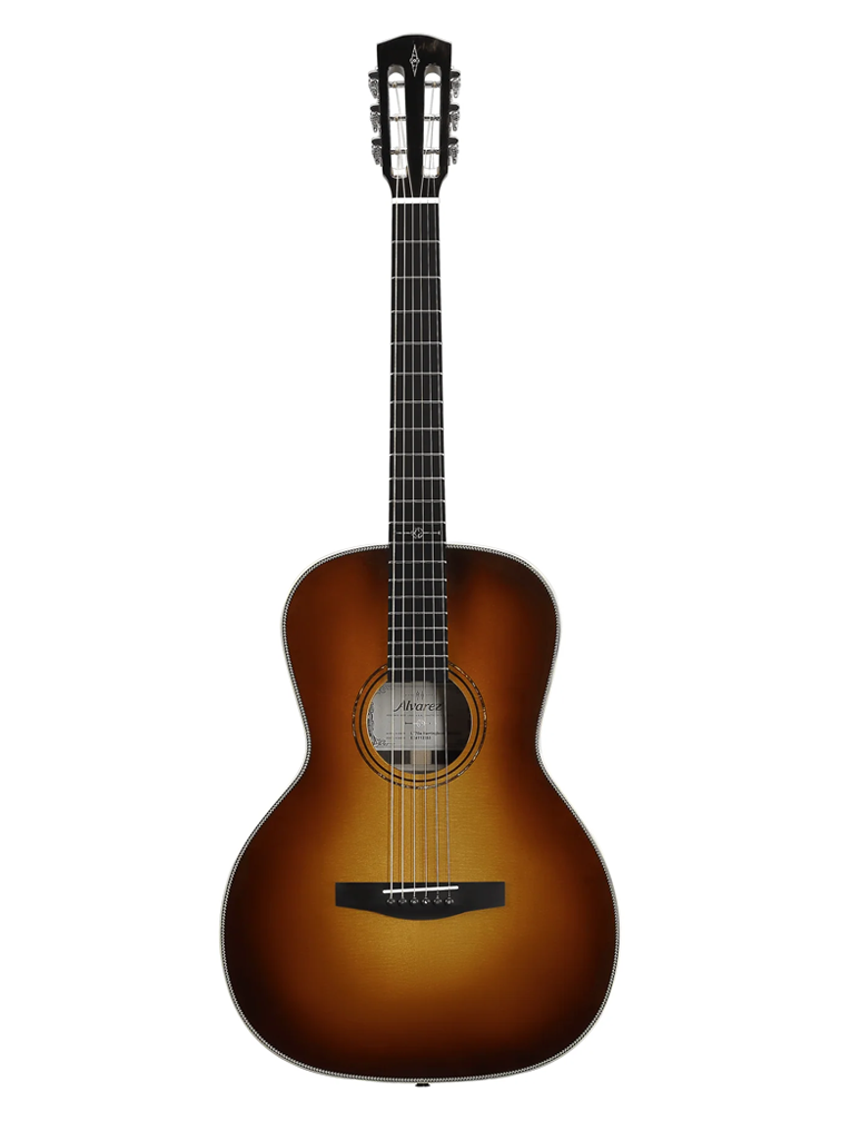 Alvarez LT70e Laureate 000 Electric Acoustic Guitar - Herringbone Sunset