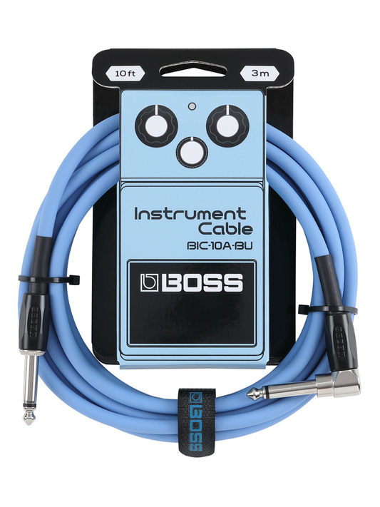 Boss BIC-10A 10ft Instrument Cable - Blue