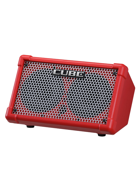 Boss Cube Street 2 Battery Powered Stereo Amplifier - Red