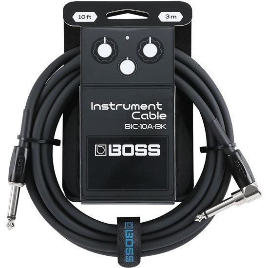 Boss BIC-10A 10ft Instrument Cable - Black