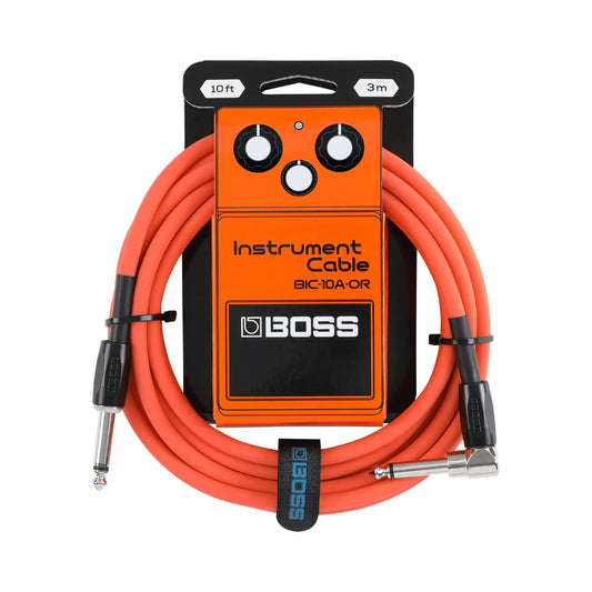 Boss BIC-10A 10ft Instrument Cable - Orange